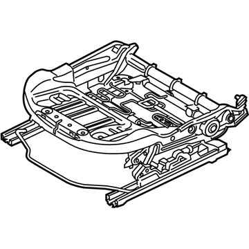 BMW 52107397444 SEAT MECHANISM, BASIC SEAT