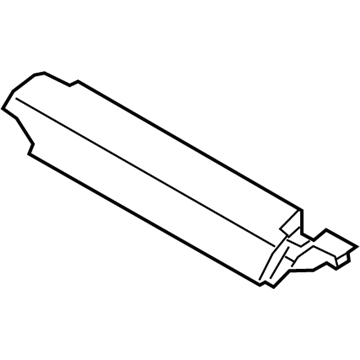 BMW 52107494347 FINISHER, UPPER RAIL, FRONT