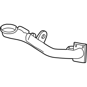 BMW 61668352901 Upper Filler Pipe