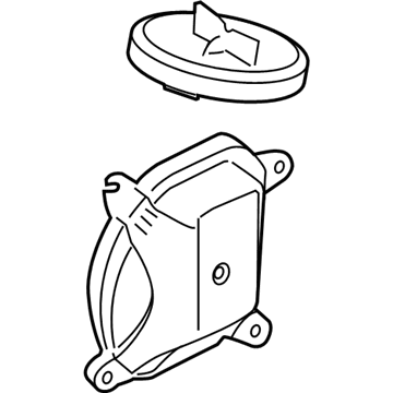 BMW 63117349289 Covering Cap Left