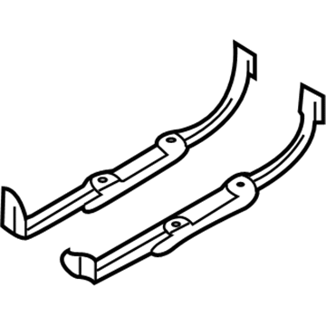 BMW 41127044065 Support, Air Supply System Left