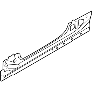 BMW 41347263870 Frame Side Member, Inner Right