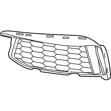 BMW 51118064963 Grille, Air Inlet, Open, Left