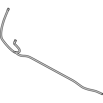 BMW 61673414745 Hose Line, Headlight Cleaning System