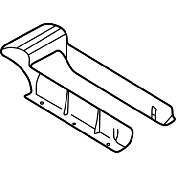 BMW 51168215943 Center Armrest Tray