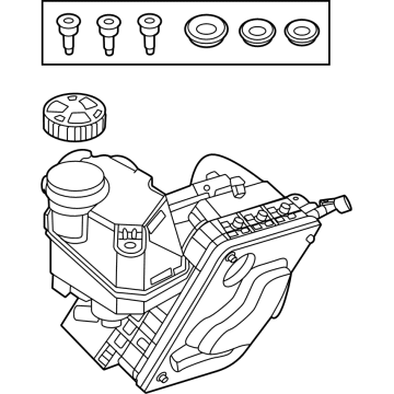 2024 BMW X7 Brake Master Cylinder - 34505A8B118