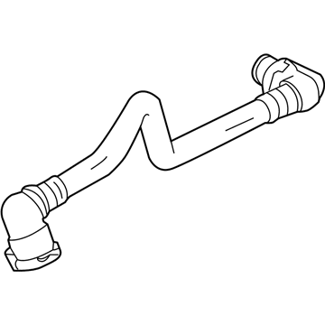 BMW 528i Oil Cooler Hose - 17227634582