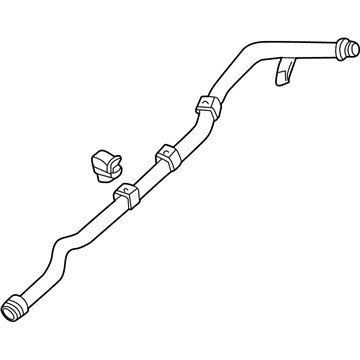 2002 BMW M5 Cooling Hose - 11537830558