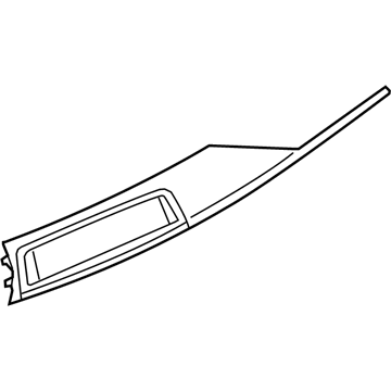 BMW 51459249116 Trim Instrument.Panel Walnut/Intarsia Right