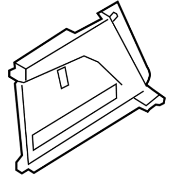 BMW 51477326714 Right Front Lugg.Compartment Trim Panel