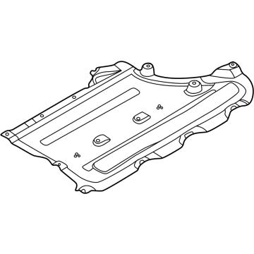 BMW 51757394743 Underfloor Coating Center