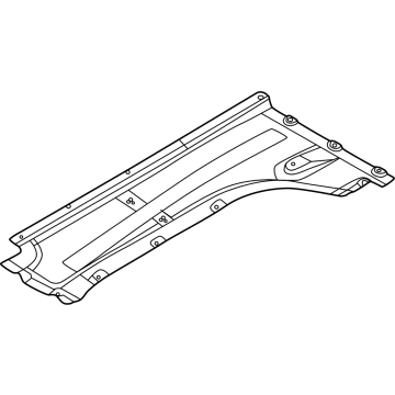 BMW 51759850507 UNDERBODY PANELLING, SIDE ON