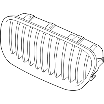 BMW 51137200167 Grille, Front, Left