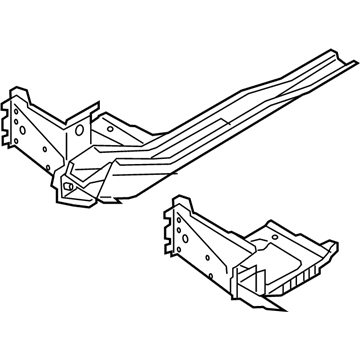 BMW 840i Engine Mount Bracket - 41007412941