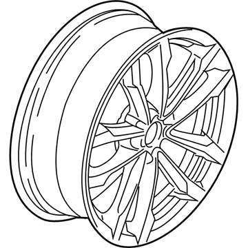 BMW X3 M Alloy Wheels - 36116877325