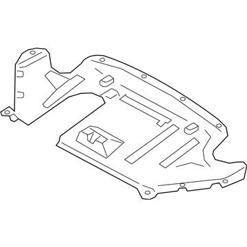 BMW 51757428190 REAR DIFFUSOR