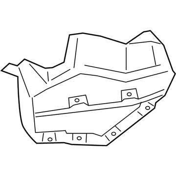 BMW 51759477342 UNDERBODY PANELLING, REAR LE