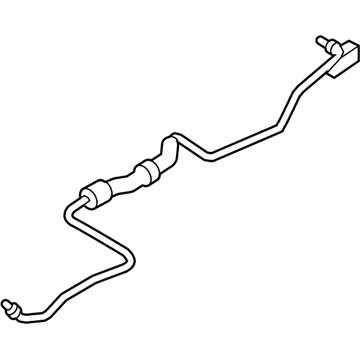 BMW 750Li Oil Cooler Hose - 17227575456