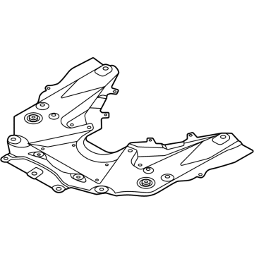 BMW 31108832718 STRUCTURAL REINFORCEMENT PAN