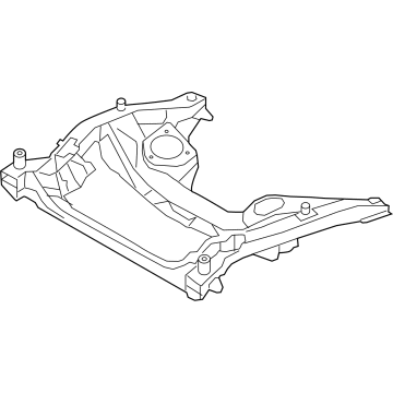 BMW 740i Front Cross-Member - 31106897195