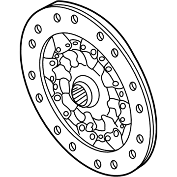 2006 BMW M6 Clutch Disc - 21212283648