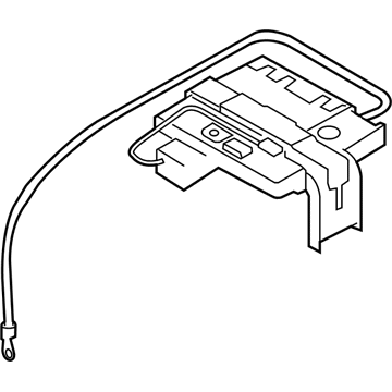 2008 BMW 135i Fuse Box - 61146971370