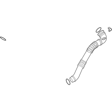 BMW 320i Air Hose - 13717605044