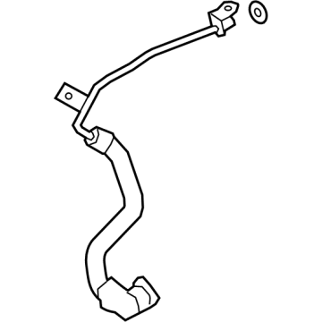 BMW 11539896891 COOLANT LINE, TURBOCHARGER R