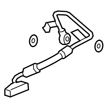 BMW 11538485158 Coolant Line, Return From Turbocharger