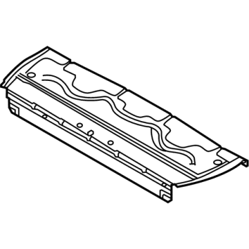 BMW 41009626283 LUGGAGE COMPARTMENT FLOOR, R