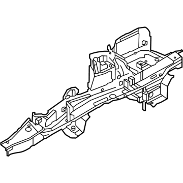 BMW 41009626287 SUPPORT STRUCTURE, LEFT