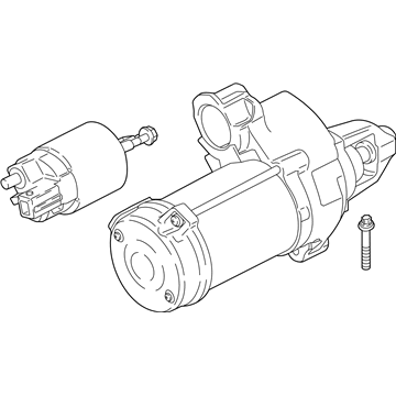 2020 BMW M760i xDrive Starter - 12418621648