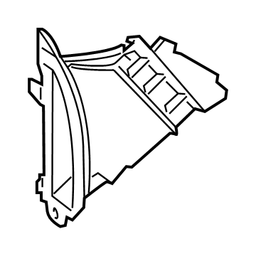 BMW 51778068577 Air Duct, Left