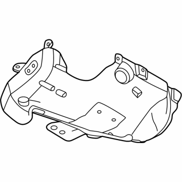 BMW X1 Exhaust Heat Shield - 11659894940