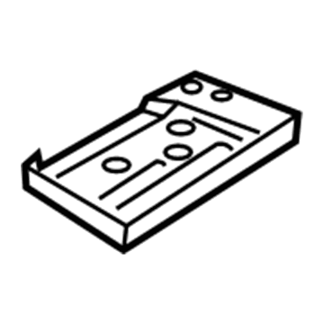 BMW 41007413071 Battery Carrier Right