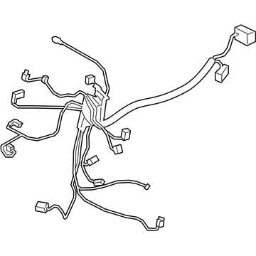 BMW 12518741639 WIRING HARNESS, ENG. SENSORI