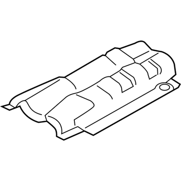 BMW X1 Exhaust Heat Shield - 51487059360