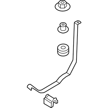 BMW Z4 Fuel Tank Strap - 16117232088