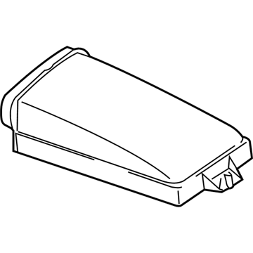 BMW 64318379957 Left Microfilter Air Channel