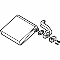 BMW Z4 A/C Evaporator Core - 64-11-6-927-616 Evaporator Set