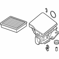 BMW Z4 Air Filter Box - 13-71-7-514-872 Intake Silencer