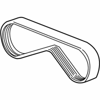 BMW X5 Drive Belt - 11287636374 Ribbed V-Belt