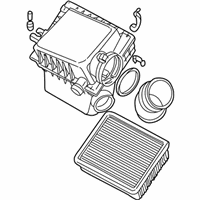 BMW X5 Air Filter Box - 13717512126 Intake Silencer