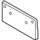 BMW 51137354813 Licence Plate Holder