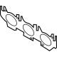 BMW 11658054867 GASKET FOR EXHAUST MANIFOLD