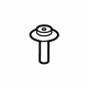 BMW 07147275179 Oval-Head Screw With Anti-Rotation Lock