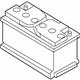 BMW 61216805461 Original Bmw Agm-Battery