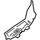 BMW 41007138175 Moulded Part Column D, Interior