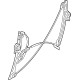 BMW 51355A41AD1 WINDOW LIFTER WITHOUT MOTOR