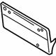 BMW 51117176284 Cover, Registration Plate